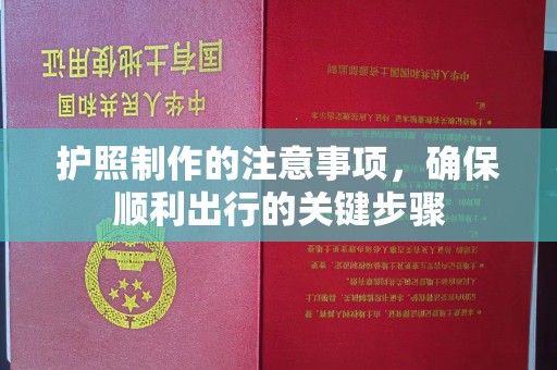 昌吉护照制作的注意事项，确保顺利出行的关键步骤