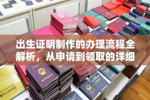 昌吉出生证明制作的办理流程全解析，从申请到领取的详细指南