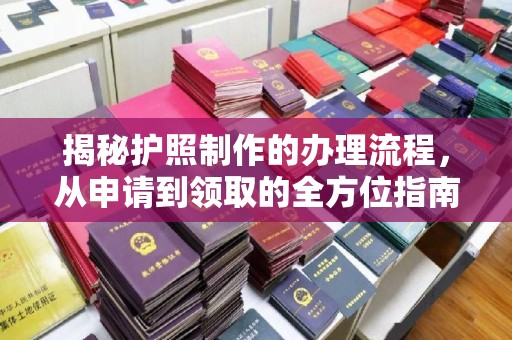 昌吉揭秘护照制作的办理流程，从申请到领取的全方位指南