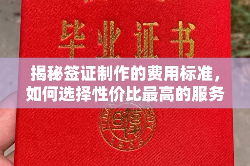昌吉揭秘签证制作的费用标准，如何选择性价比最高的服务？