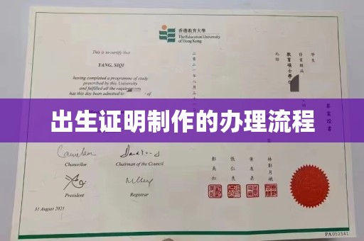 昌吉出生证明制作的办理流程